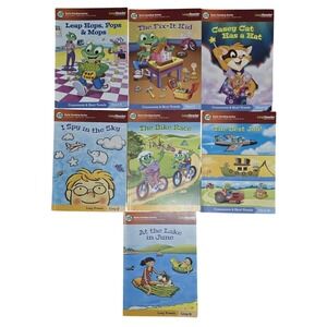 LeapFrog LeapReader Early Reading Books Lot of 7 Short & Long Vowels